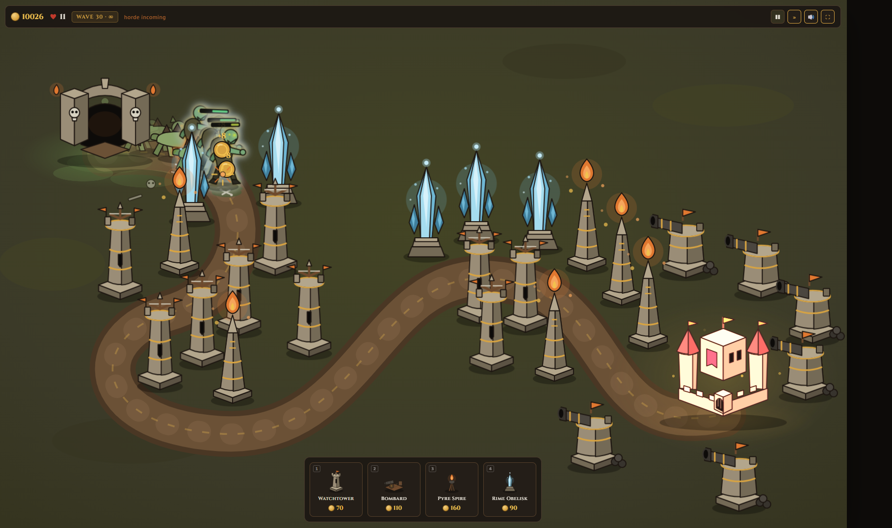 Ember Keep — a zombie tower-defense preview